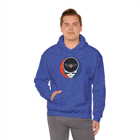 Grateful Dead - Custom ATC Freight Stealie Grateful Dead Hoodie Sweatshirt - StealieShop
