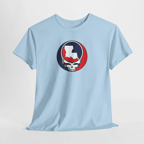 Louisiana Map Stealie Grateful Dead T-Shirt