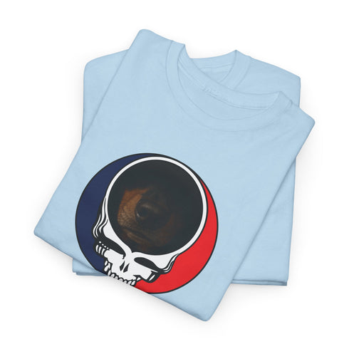 Custom Dog Stealie Unisex Grateful Dead T-Shirt (157)