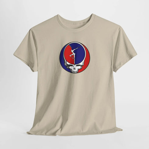 Grateful Dead - Fire Dancer Stealie Unisex Tshirt - StealieShop