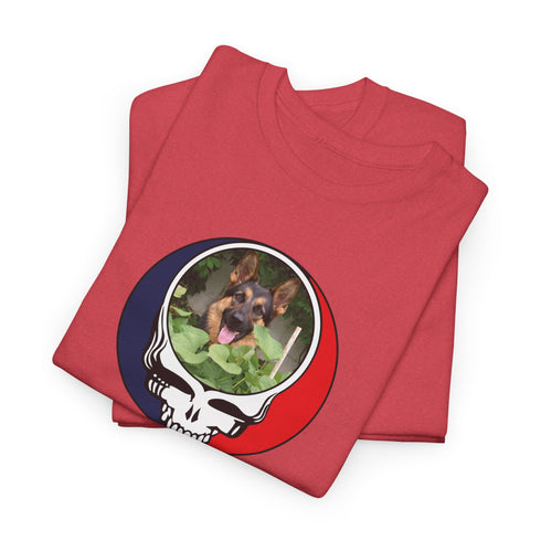 Custom Dog Stealie Unisex Grateful Dead T-Shirt (43)