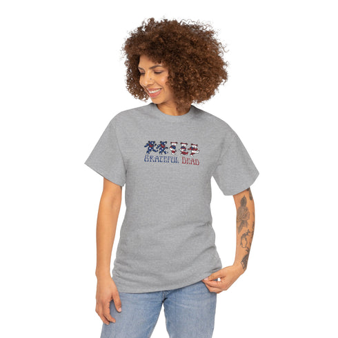 American Flag Dancing Bears Unisex Grateful Dead T-Shirt