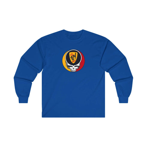 New Mexico Military Institute Grateful Dead Long Sleeve Tee StealieShop