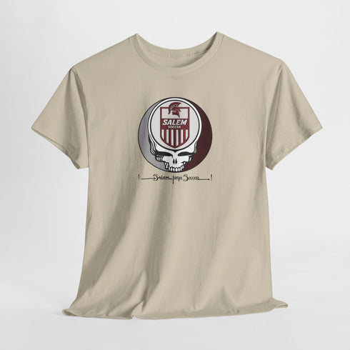 Custom Salem Soccer Stealie Grateful Dead T-Shirt
