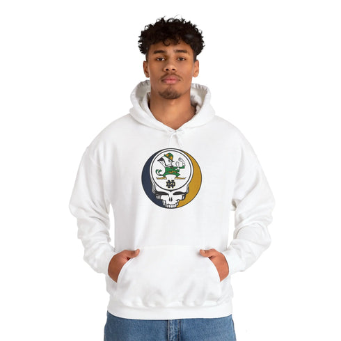 Notre Dame Grateful Dead Unisex Heavy Blend Hoodie StealieShop