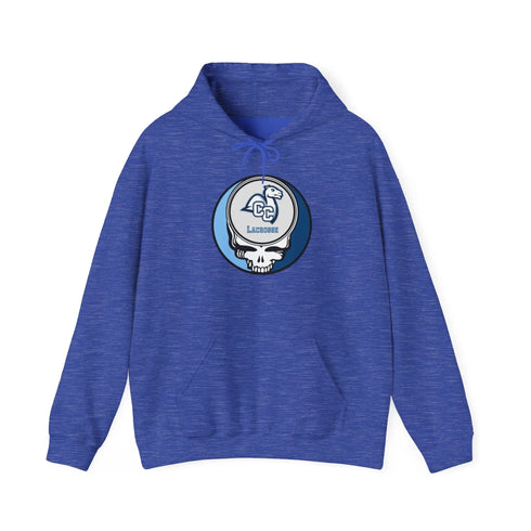 Grateful Dead - Connecticut College Lacrosse Grateful Dead Unisex Hoodie - StealieShop
