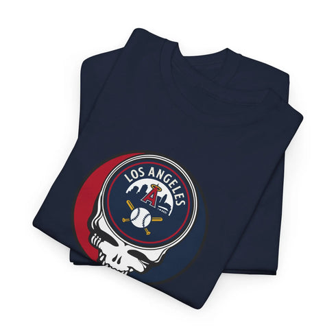 Grateful Dead - Los Angeles Angels Grateful Dead Steal Your Face T-Shirt - MLB - Anaheim - StealieShop