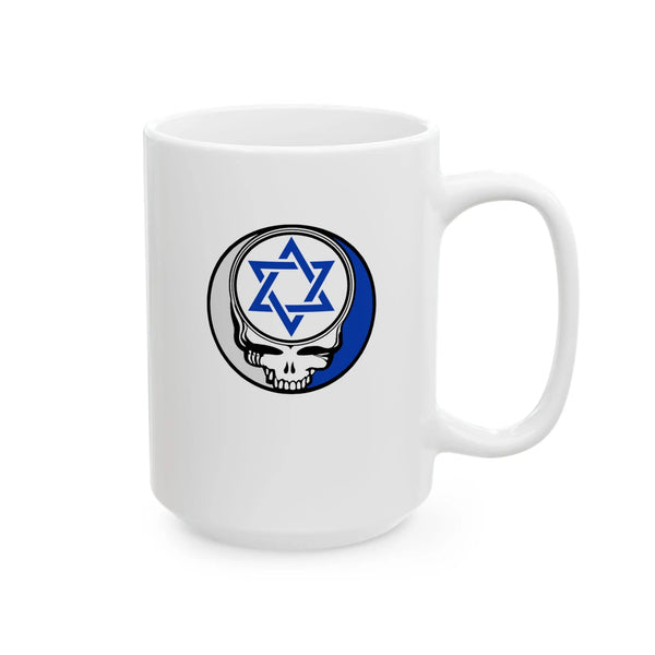 Grateful Dead - Star of David Stealie 15 Ounce Grateful Dead Ceramic Mug - StealieShop