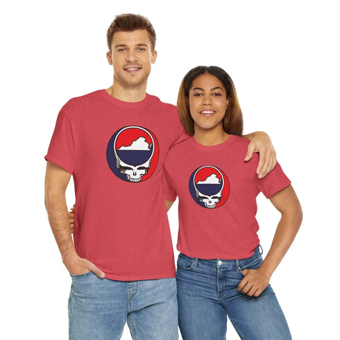 Virginia Map Stealie Grateful Dead T-Shirt