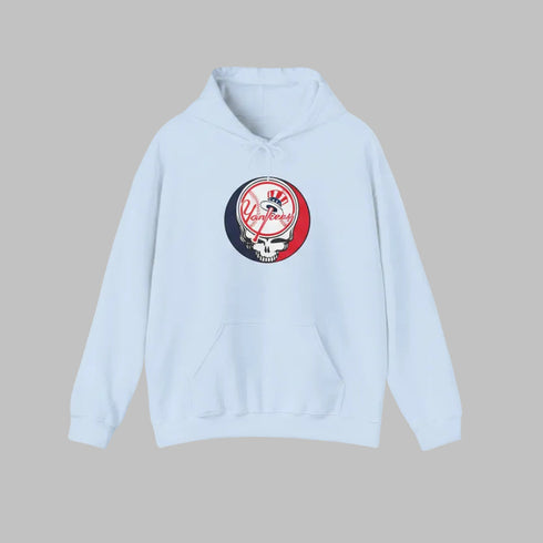 New York Yankees Logo Stealie - MLB Grateful Dead Hoodie