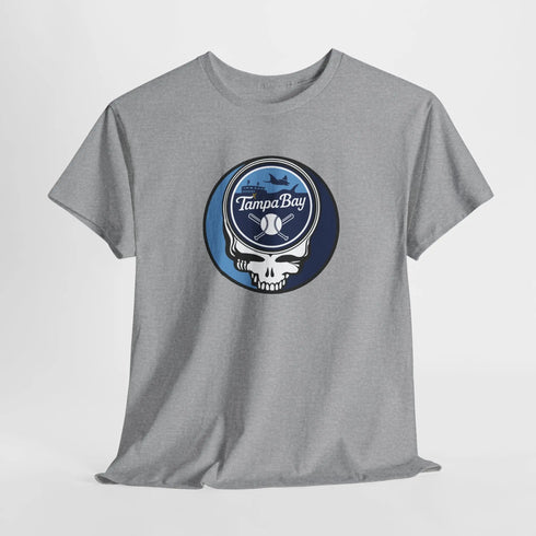 Grateful Dead - Tampa Bay Rays Grateful Dead Steal Your Face T-Shirt - MLB - StealieShop