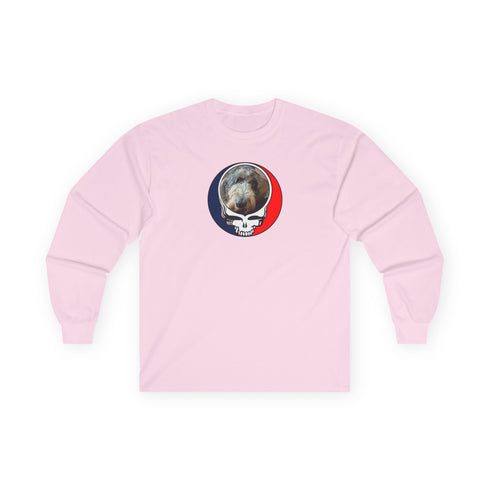 Custom Dog Stealie Grateful Dead Long Sleeve Tee (153)