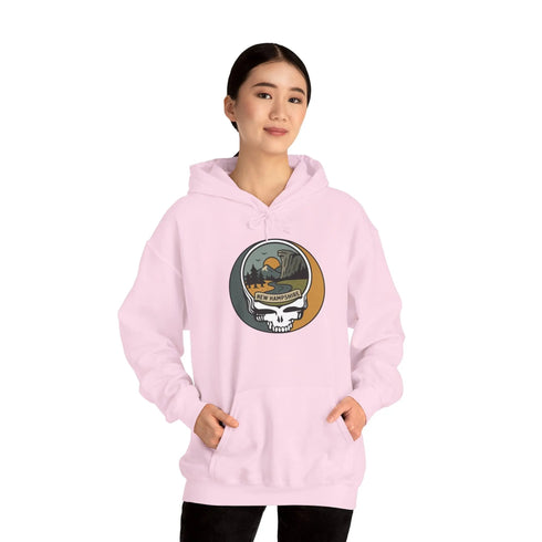 New Hampshire Stealie Unisex Heavy Blend Hoodie