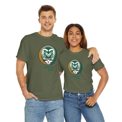 Colorado State University Grateful Dead T-Shirt Printify