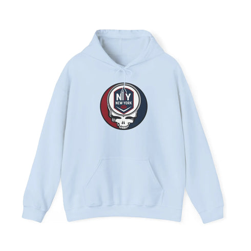 Grateful Dead - New York Giants Stealie Grateful Dead Hoodie Sweatshirt - NFL - StealieShop