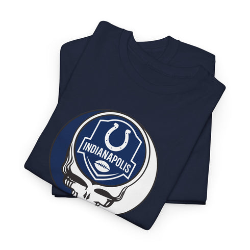 Indianapolis Football Stealie T-Shirt - Gridiron Collection TEST123