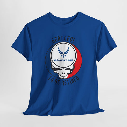 Retired Air Force Custom Stealie Unisex Grateful Dead T-Shirt
