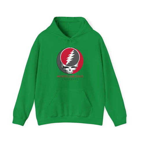 Montclair State University Grateful Dead Hoodie - Hooded Sweatshirt - MSU - StealieShop