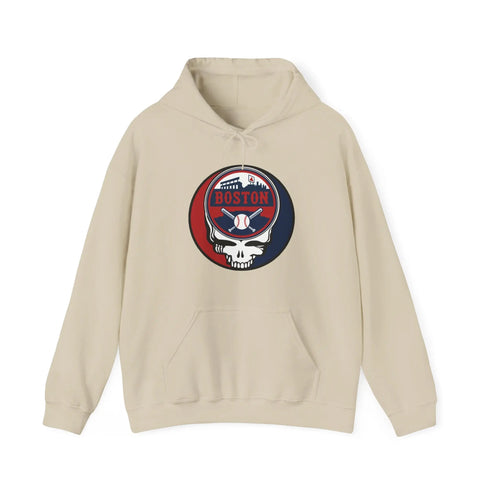 Grateful Dead - Boston Baseball Grateful Dead Unisex Heavy Blend Hoodie - Hooded Sweatshirt - StealieShop