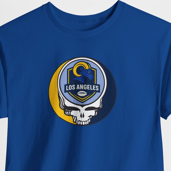 Los Angeles Football Stealie T-Shirt - Gridiron Collection