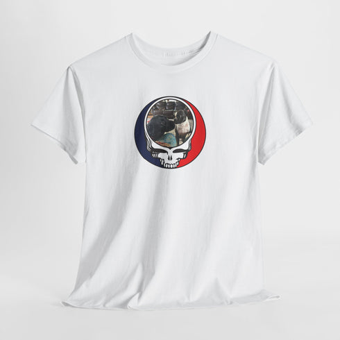 Custom Dog Stealie Unisex Grateful Dead T-Shirt (169)