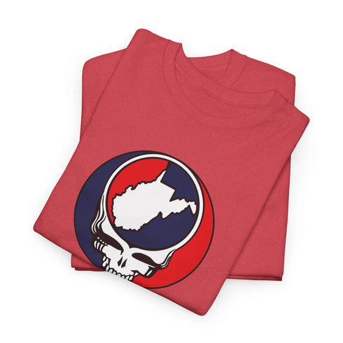 West Virginia Map Stealie Grateful Dead Grateful Dead T-Shirt