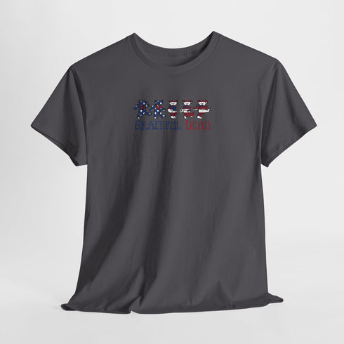 American Flag Dancing Bears Unisex Grateful Dead T-Shirt