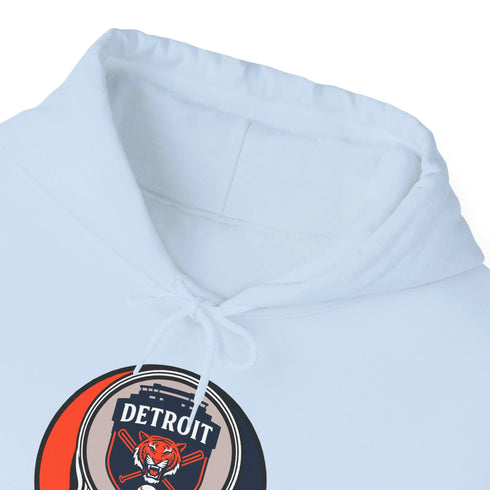 Grateful Dead - Detroit Tigers Grateful Dead Unisex Heavy Blend Hoodie - Hooded Sweatshirt - StealieShop