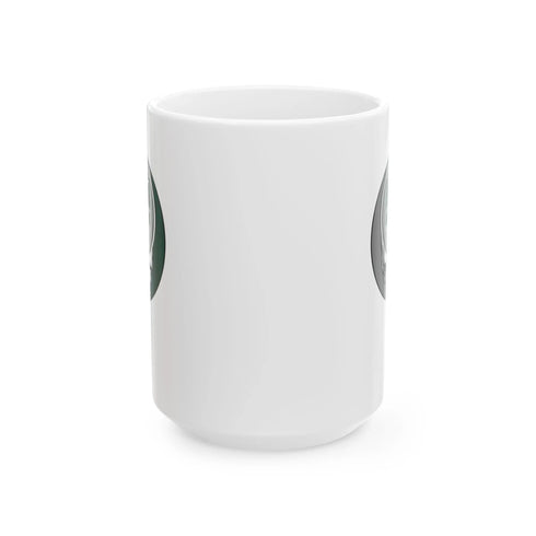 Grateful Dead - New York Jets Stealie Ceramic Coffee Mug - NFL - StealieShop