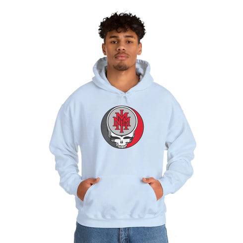 New Mexico Military Institute Grateful Dead Steal Your Face Unisex Hoodie StealieShop