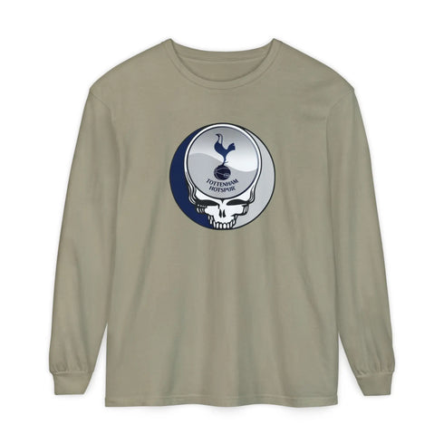 Grateful Dead - Tottenham Hotspur Garment-Dyed Long Sleeve T-Shirt - StealieShop