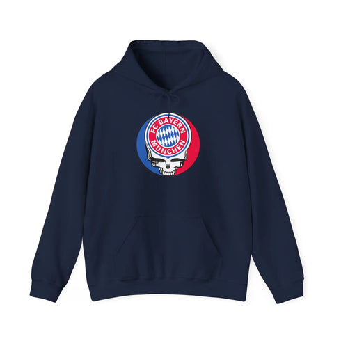 Bayern Munich Grateful Dead Steal Your Face Unisex Hoodie StealieShop