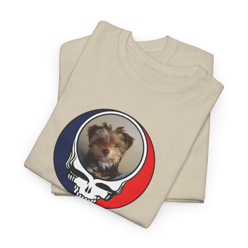 Custom Dog Stealie Unisex Grateful Dead T-Shirt (68)
