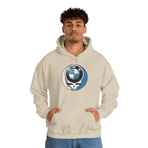 BMW Steal Your Face Grateful Dead Unisex Hoodie - StealieShop