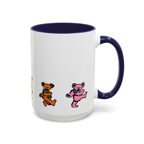 Grateful Dead - Dancing Bears Stealie Coffee Mug - StealieShop