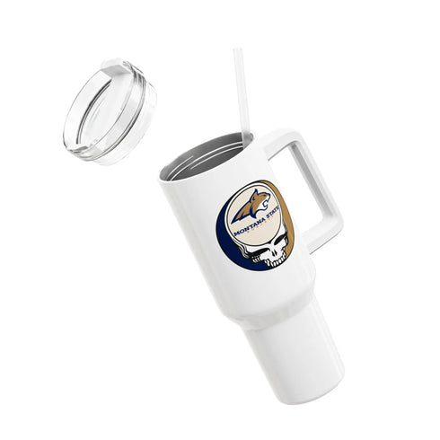 Grateful Dead - Montana State University Stealie "Fat Man" Tumbler, Double Insulated 40oz Travel Mug - StealieShop