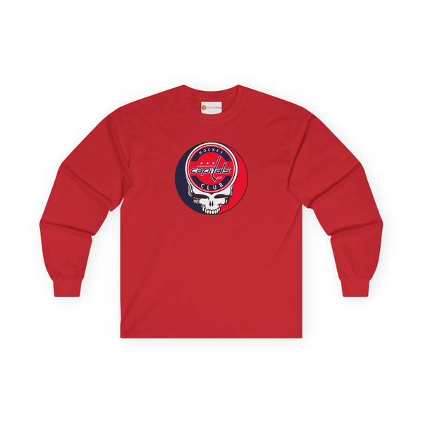 Washington Capitals Grateful Dead Long Sleeve Tee Printify
