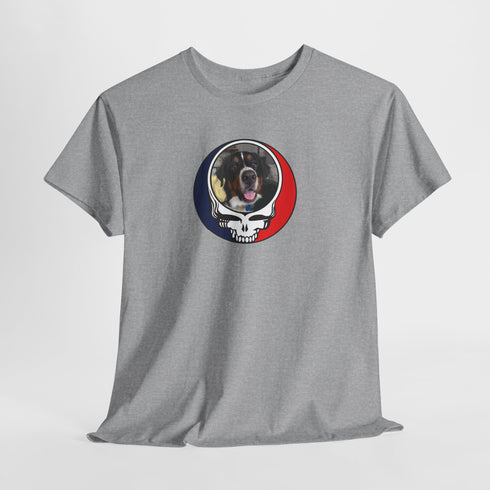 Custom Dog Stealie Unisex Grateful Dead T-Shirt (136)