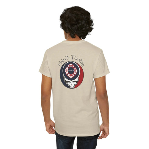 Elizabeth Fire Department Grateful Dead T-Shirt StealieShop