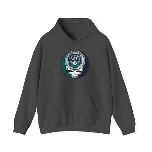 Grateful Dead - Seattle Mariners Grateful Dead Unisex Heavy Blend Hoodie - StealieShop