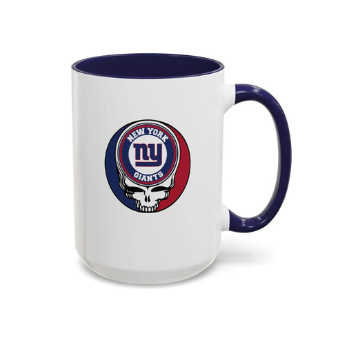 New York Giants Grateful Dead Stealie Coffee Mug (11oz or 15oz) - StealieShop