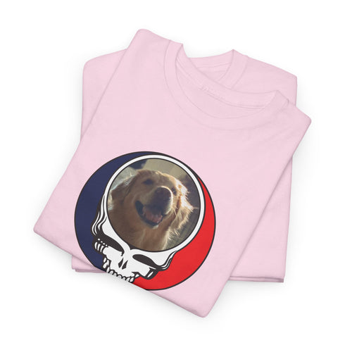 Custom Dog Stealie Unisex Grateful Dead T-Shirt (89)