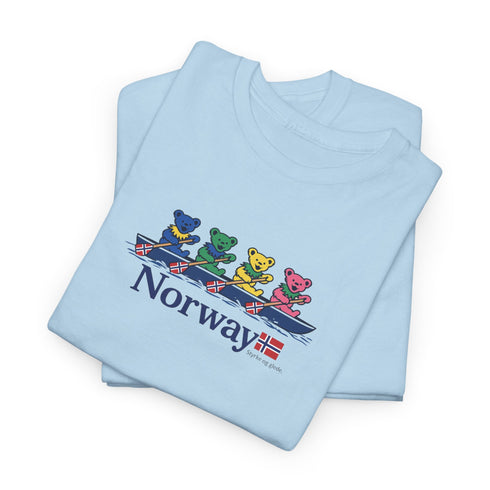 Norway World Dancing Bears Unisex Grateful Dead T-Shirt