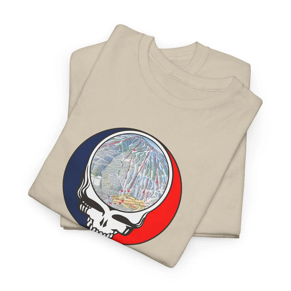 Okemo Trail Map Stealie Grateful Dead T-Shirt