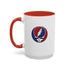 Grateful Dead x Rolling Stones Stealie Coffee Mug (11oz or 15oz) - StealieShop