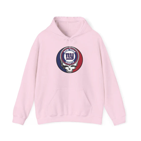 New York Giants Classic Logo Stealie Grateful Dead Hoodie Sweatshirt - NFL