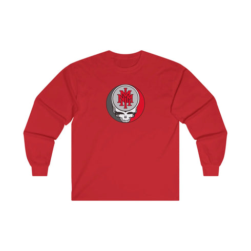 New Mexico Military Institute Grateful Dead Long Sleeve Tee StealieShop