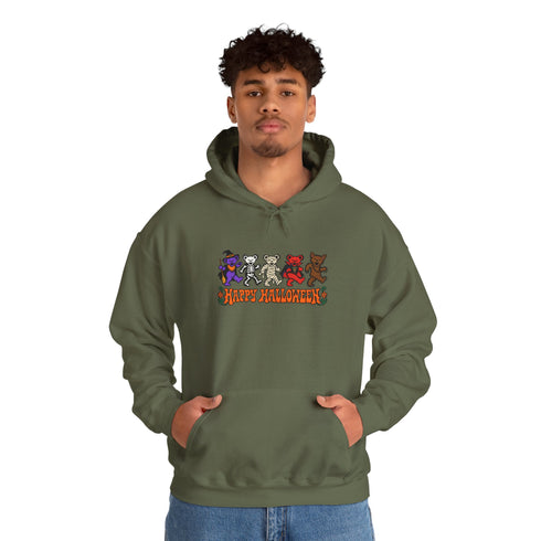 Trick-Or-Treating Bears Premium Unisex Hoodie