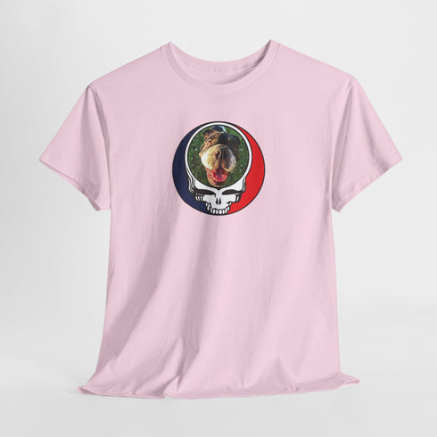 Custom Dog Stealie Unisex Grateful Dead T-Shirt (96)