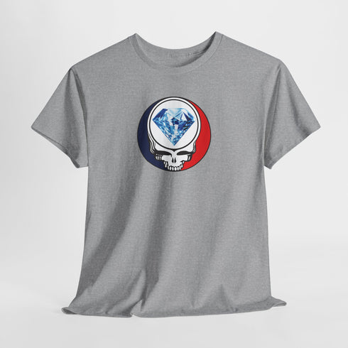 Custom Diamond Stealie Unisex Grateful Dead T-Shirt
